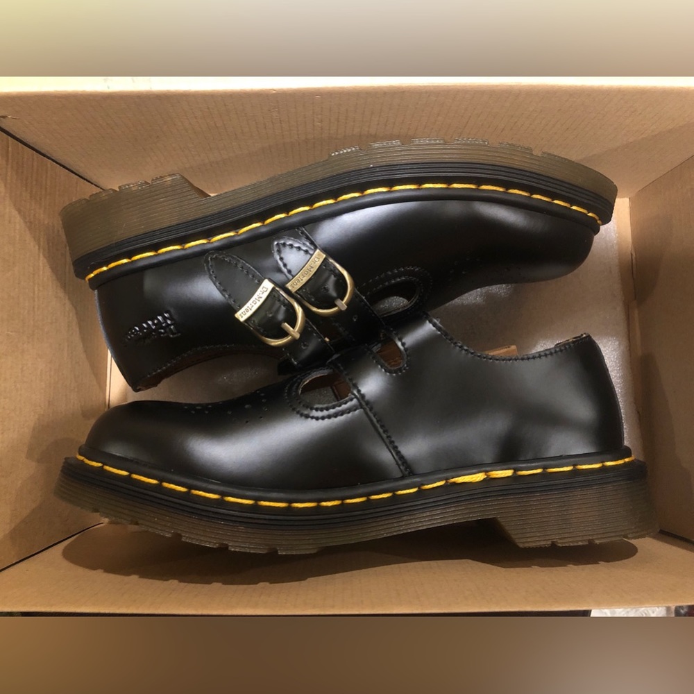 Dr. Martens Black Mary Jane Shoes